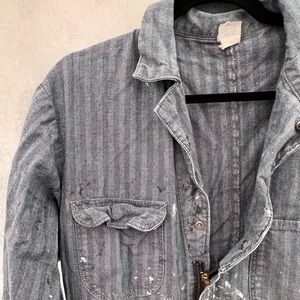 Sears 50s coveralls. Covered in paint.